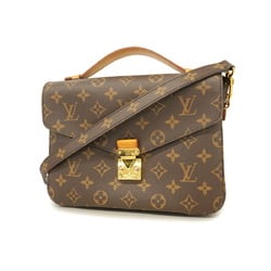 Louis Vuitton Handbag Monogram Pochette Metis MM M44875 Brown Ladies