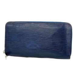 Louis Vuitton Long Wallet Epi Zippy M60307 Indigo Blue Men's Women's