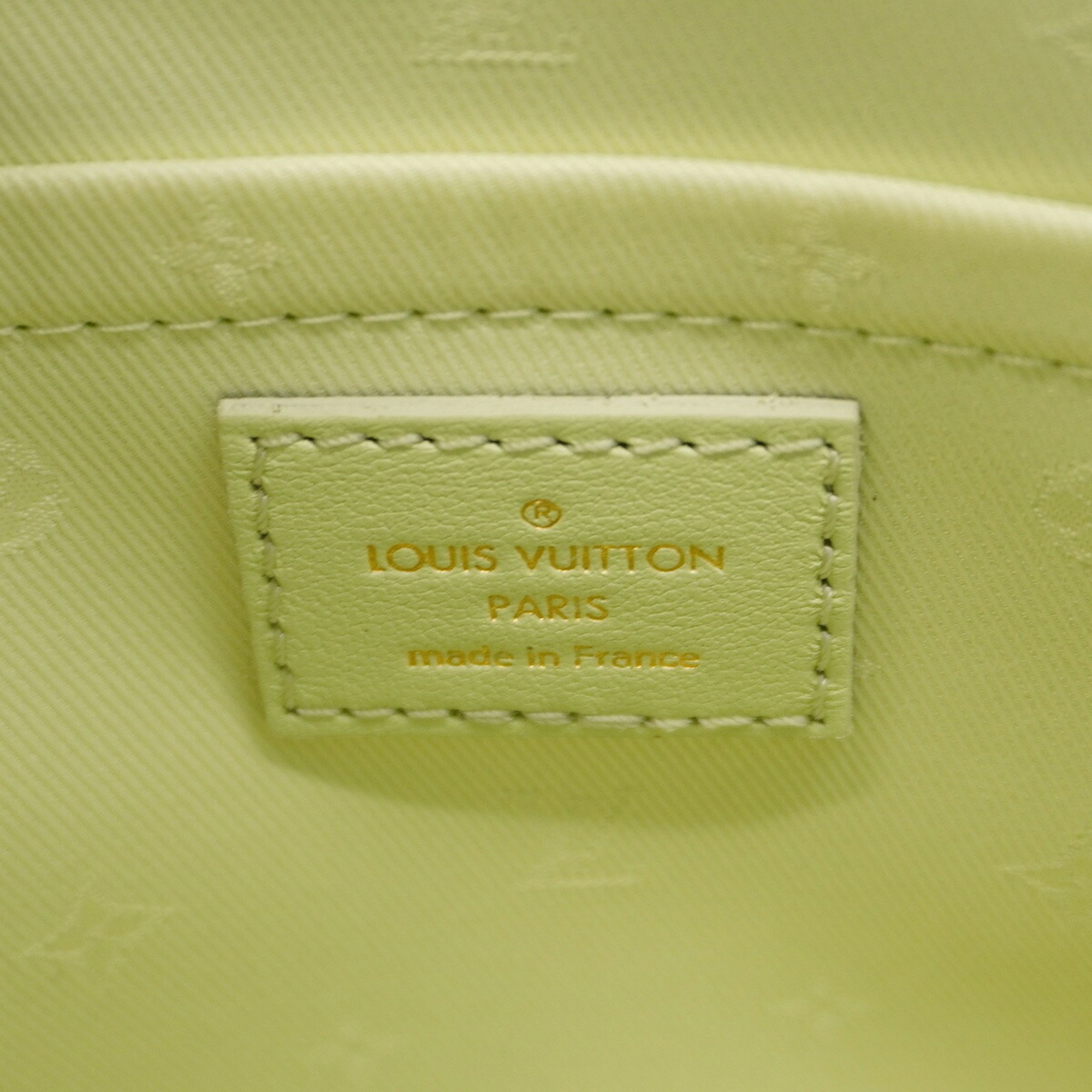 Louis Vuitton Handbag Mahina Alma Soft BB M20855 Pastel Green Ladies