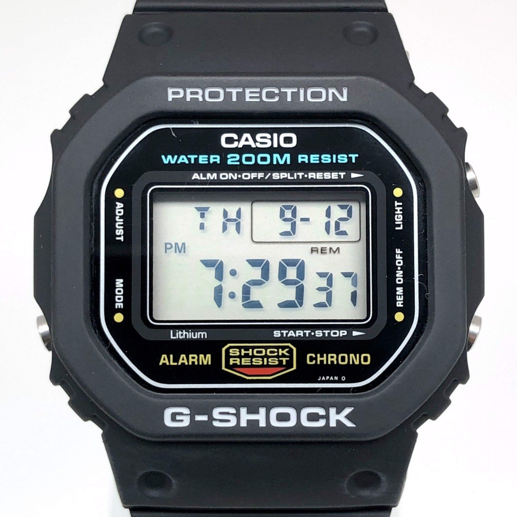 G-SHOCK CASIO Watch DW-5600C-1V M901 Officially restored by CASIO, 200M international rating, Speed model, green miniature worn Keanu Reeves in the movie "SPEED", released June 1987, Mikunigaoka store ITCPJRW5W8FL