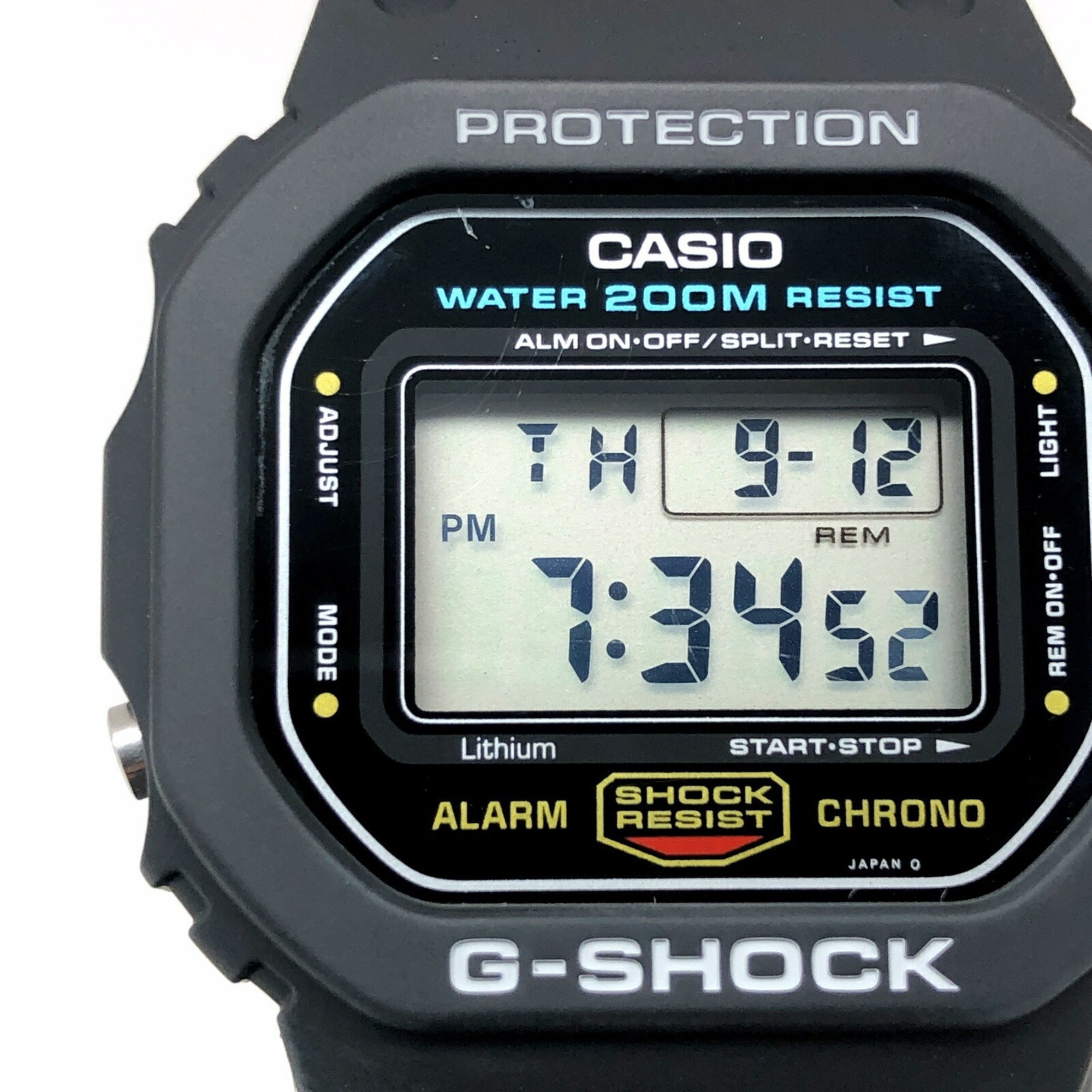 G-SHOCK CASIO Watch DW-5600C-1V M901 Officially restored by CASIO, 200M international rating, Speed model, green miniature worn Keanu Reeves in the movie "SPEED", released June 1987, Mikunigaoka store ITCPJRW5W8FL