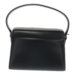 GIVENCHY One-handle handbag, black leather, women's, square, Mikunigaoka store, IT1O2N1NAJAP, RM2134R