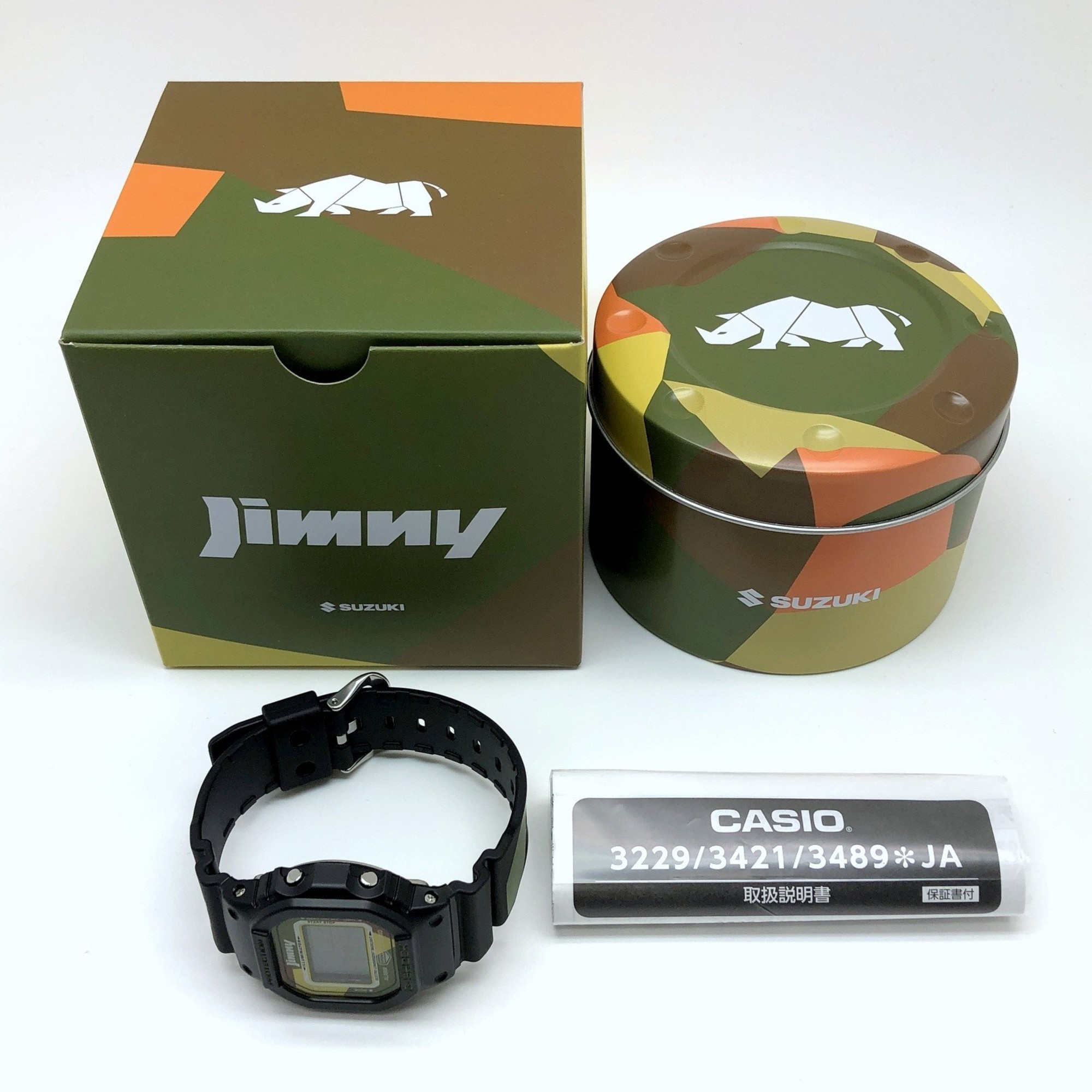 G-SHOCK CASIO Watch DW-5600VT SUZUKI JIMNY 1st collaboration 1000 limited edition Size EL Camouflage Black Mikunigaoka Store IT00FODP4R2W