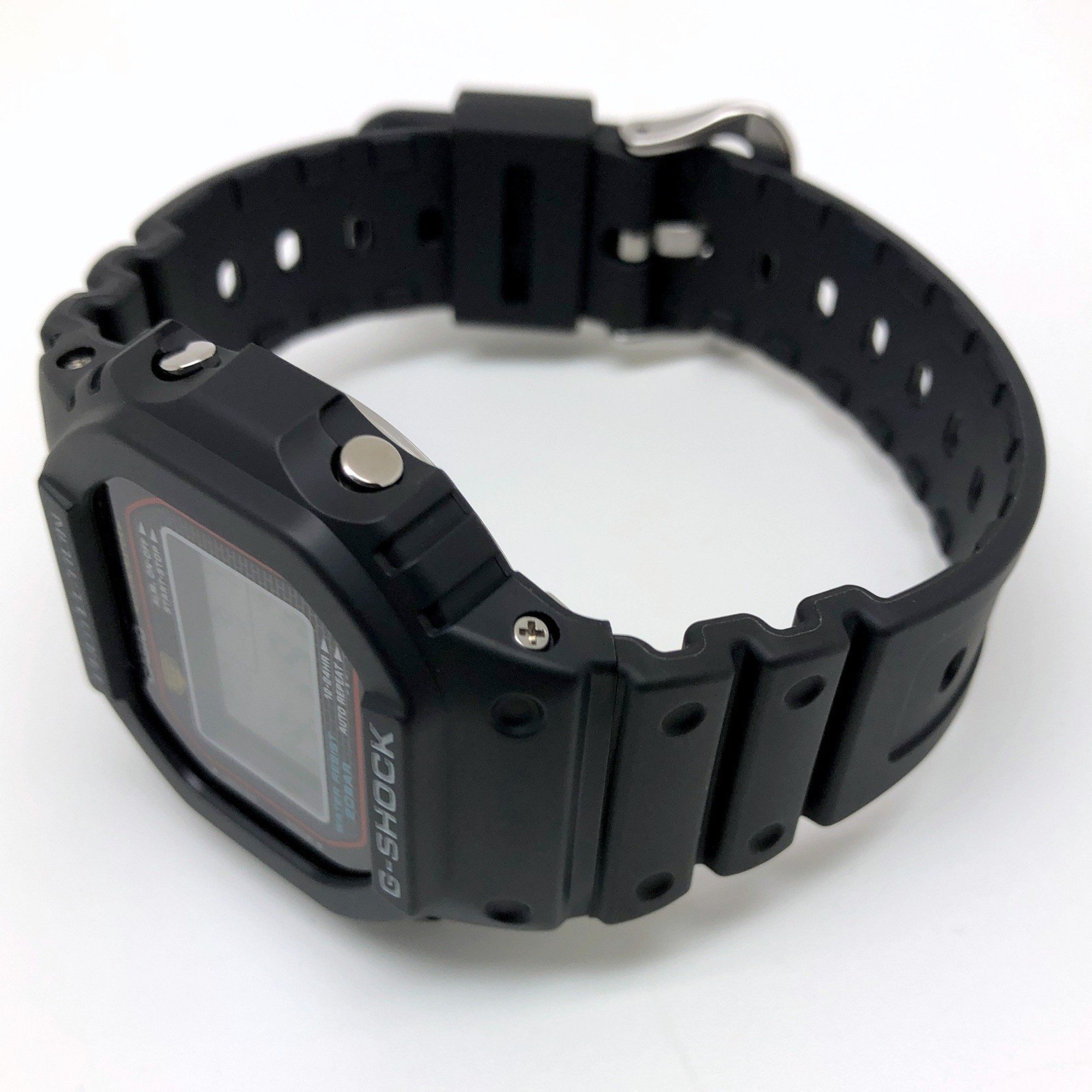 G-SHOCK CASIO Watch DW-5000-1 First-generation reprint DW-5000C model Screw-back EL backlight Released in March 2001 Mikunigaoka store IT4E8ULMA3PB