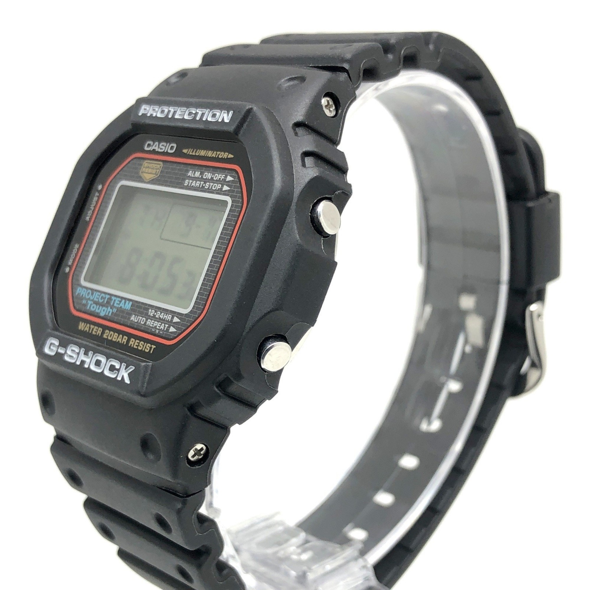 G-SHOCK CASIO Watch DW-5000SP-1 20th ANNIVERSARY Anniversary Model Screw Back Mirror Cover EL Backlight PROJECT TEAM Tough Released in May 2003 Mikunigaoka Store ITB7F6NKSR5H