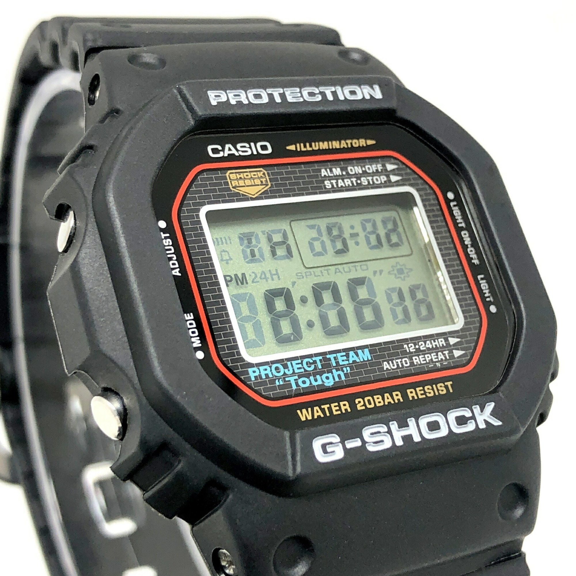 G-SHOCK CASIO Watch DW-5000SP-1 20th ANNIVERSARY Anniversary Model Screw Back Mirror Cover EL Backlight PROJECT TEAM Tough Released in May 2003 Mikunigaoka Store ITB7F6NKSR5H