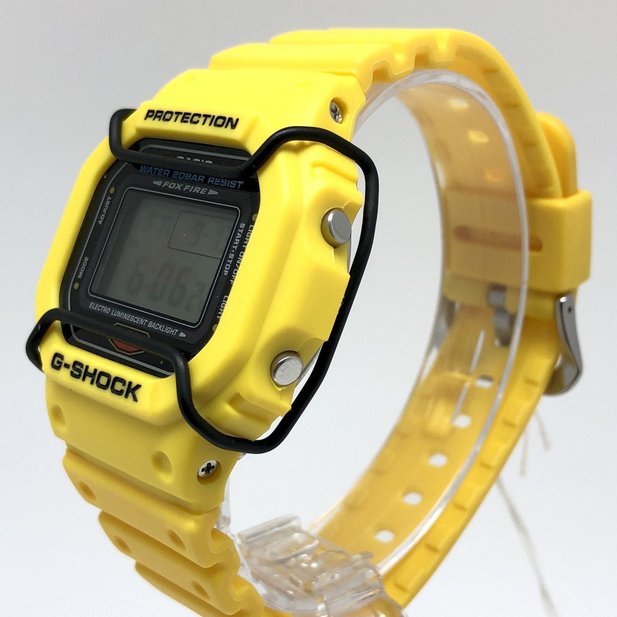 G-SHOCK CASIO Watch DW-5600ED-9 Yellow Speed Model Domestic 20 BAR Protector G Mark EL Backlight MADE IN KOREA C Stamp Released August 1996 Mikunigaoka Store IT00P5HGZ32E