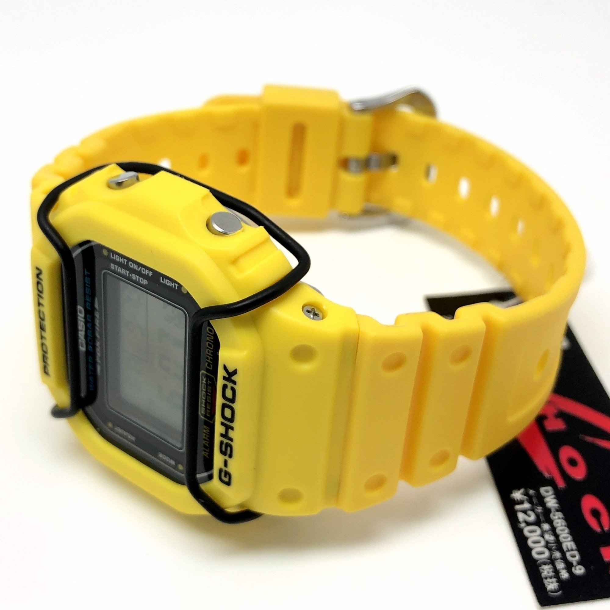 G-SHOCK CASIO Watch DW-5600ED-9 Yellow Speed Model Domestic 20 BAR Protector G Mark EL Backlight MADE IN KOREA C Stamp Released August 1996 Mikunigaoka Store IT00P5HGZ32E