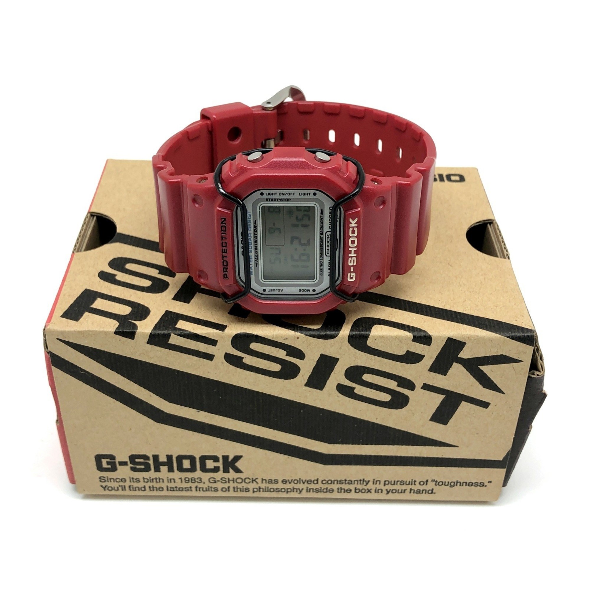 G-SHOCK CASIO Watch DW-5600GF-4A METALLIC-G FRF Signature Model Metallic G Wave Rider Self-Portrait EL Protector Released in May 2001 Mikunigaoka Store ITJ7F4X1M12K