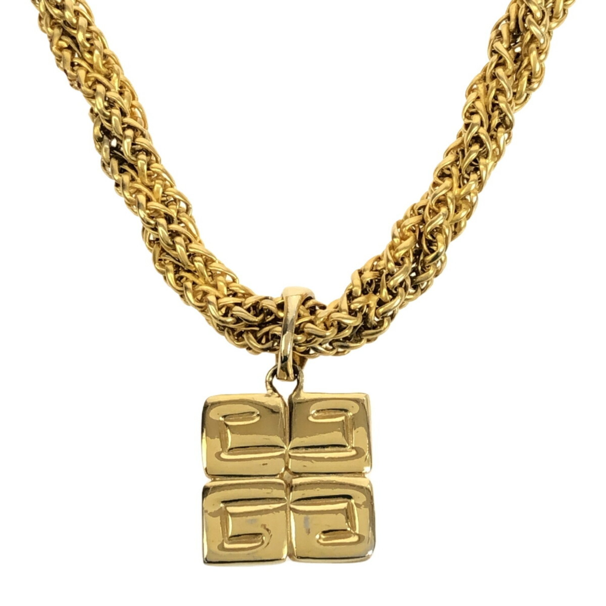 GIVENCHY Necklace Chain Gold Ladies Gorgeous Pendant Mikunigaoka Store ITVTWZ4UYQ RM2143R