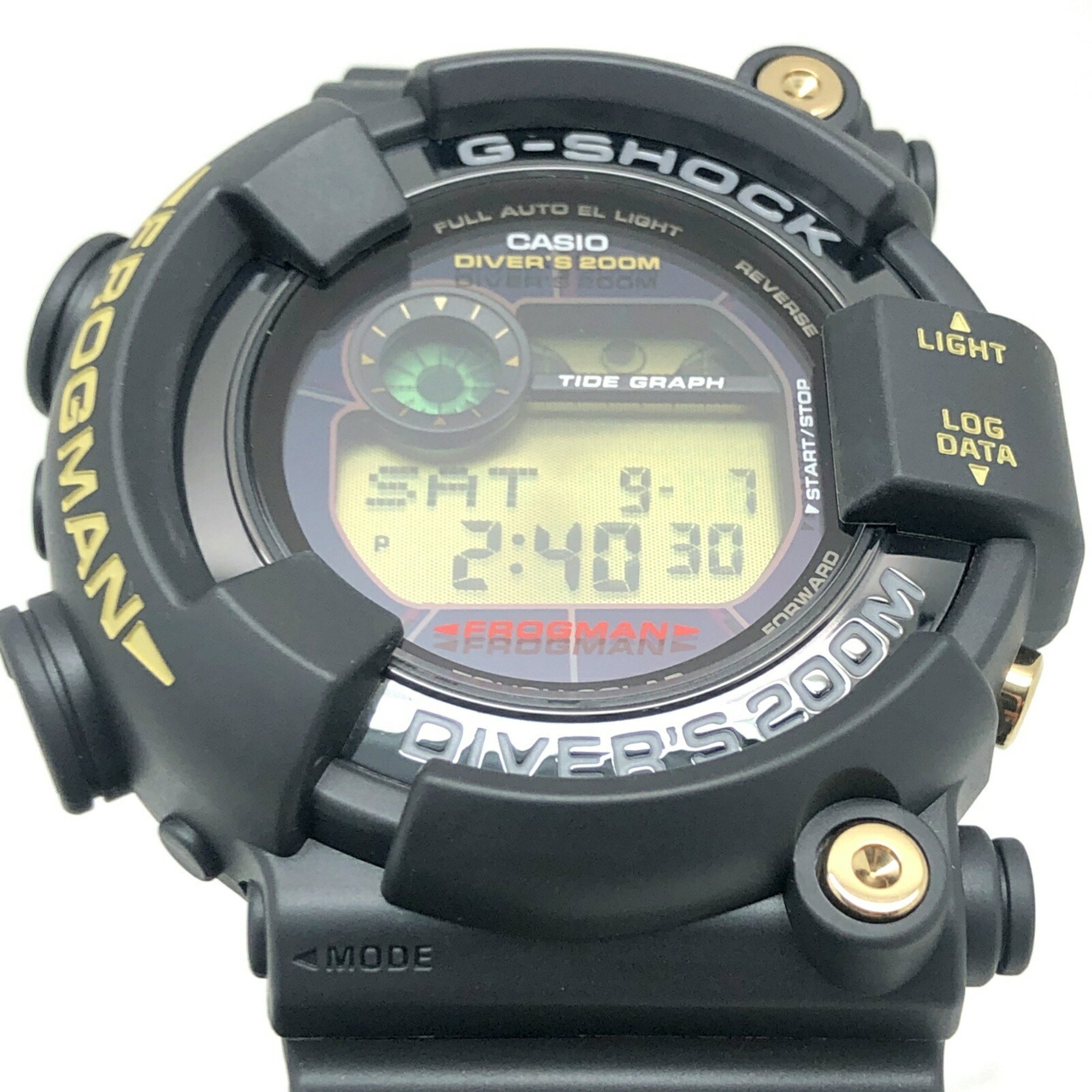 G-SHOCK CASIO Watch GF-8235D-1B 35th ANNIVERSARY FROGMAN Anniversary Model Frogman Tough Solar Black x Gold Mikunigaoka Store ITYWJBV6MOSW