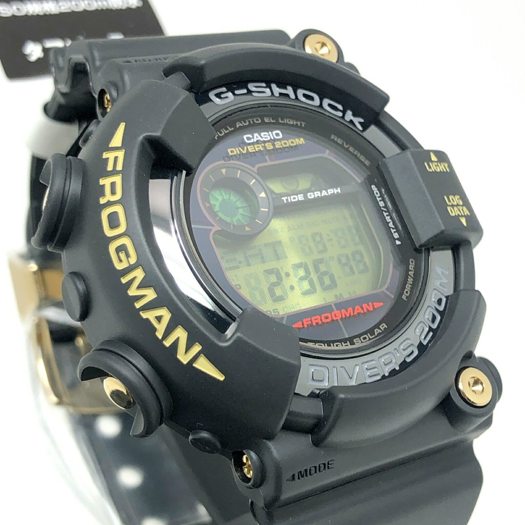 G-SHOCK CASIO Watch GF-8235D-1B 35th ANNIVERSARY FROGMAN Anniversary Model Frogman Tough Solar Black x Gold Mikunigaoka Store ITYWJBV6MOSW