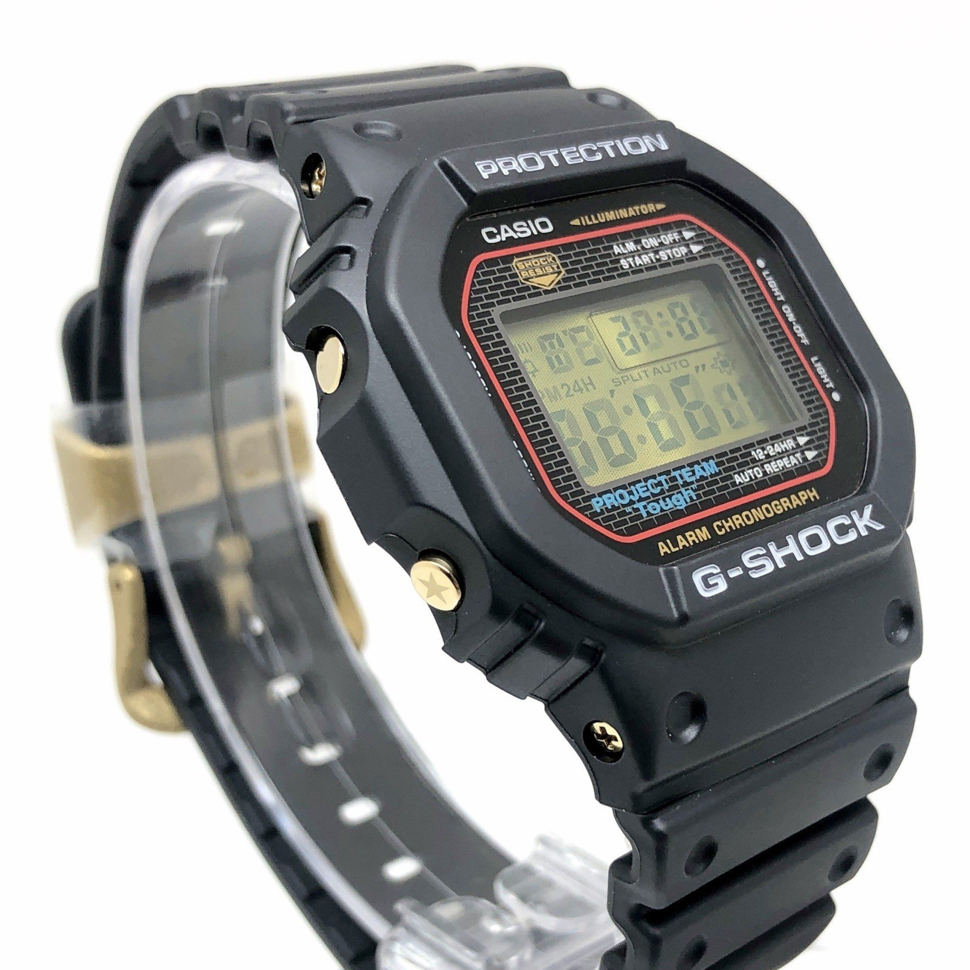 G-SHOCK CASIO Watch DW-5040PG-1 40th ANNIVERSARY RECRYSTALLIZED Anniversary Limited Edition Recrystallized Series Screw Back Black IP Gold First Reproduction Mikunigaoka Store ITLAQOZJ4XSS