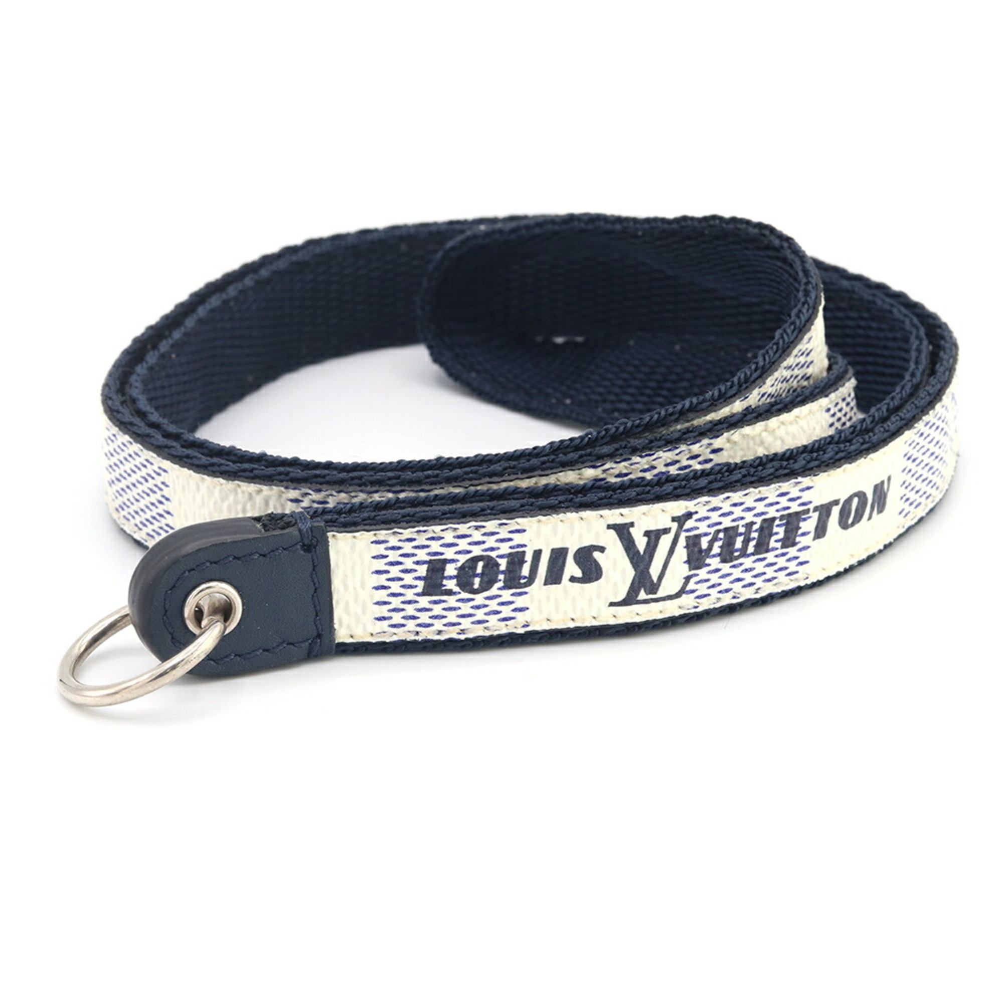 Louis Vuitton Neck Strap Damier Azur Porte-Clés Lanier M68278 Smartphone Men's Women's Unisex LOUIS VUITTON