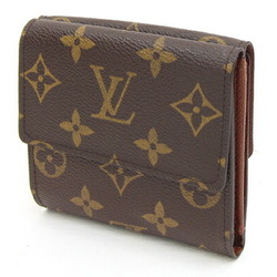 Louis Vuitton W Wallet Monogram Portemonnay Bi-Cult Credit M61652 Double-sided Compact Women's LOUIS VUITTON