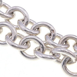 Tiffany Bracelet 1837 Circle SV Sterling Silver 925 Bangle Chain Women's TIFFANY&CO