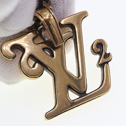 Louis Vuitton Necklace NIGO Collaboration Collier Squared LV MP2692 Gold Metal Men's Women's LOUIS VUITTON