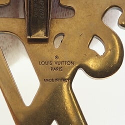 Louis Vuitton Necklace NIGO Collaboration Collier Squared LV MP2692 Gold Metal Men's Women's LOUIS VUITTON