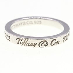 Tiffany Ring, Note Narrow, SV, Sterling Silver 925, Size 10, Women's TIFFANY & CO.