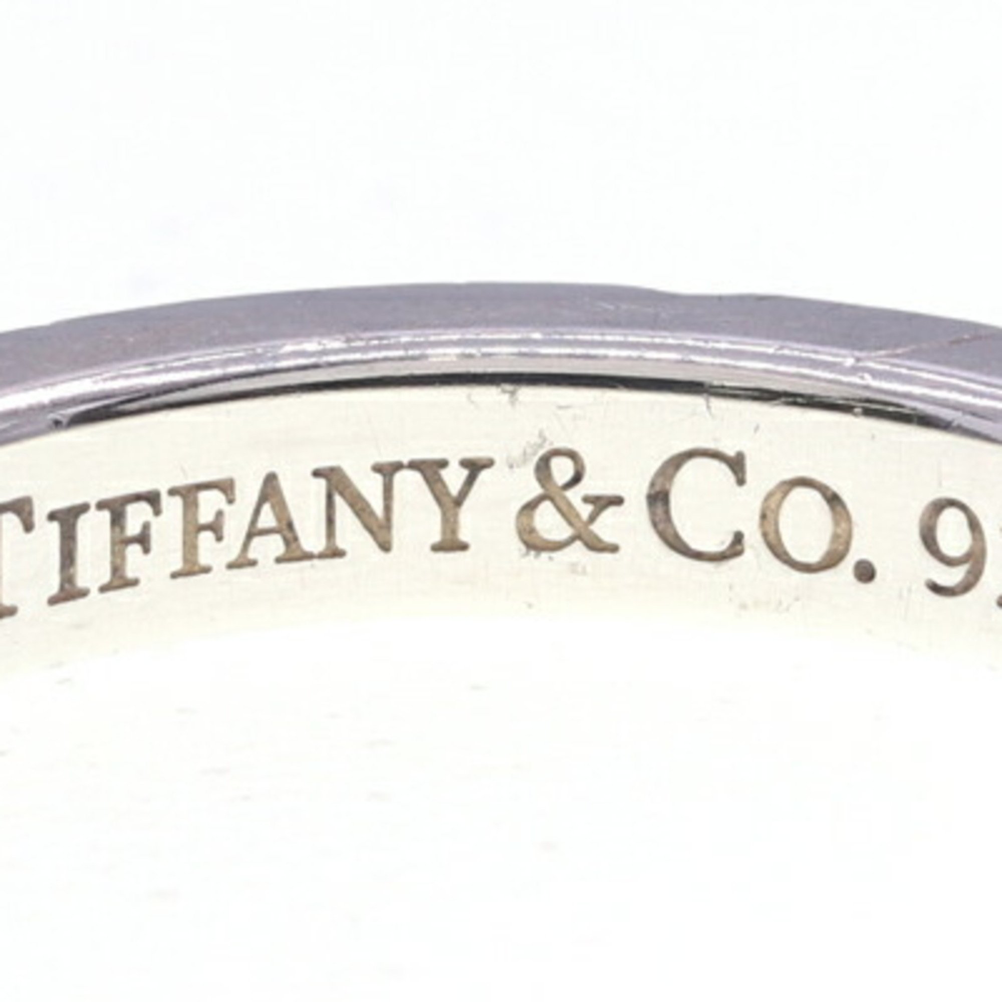 Tiffany Ring, Note Narrow, SV, Sterling Silver 925, Size 10, Women's TIFFANY & CO.