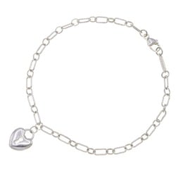 Tiffany Bracelet Heart Lock SV Sterling Silver 925 Bangle Women's TIFFANY&CO