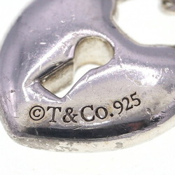 Tiffany Bracelet Heart Lock SV Sterling Silver 925 Bangle Women's TIFFANY&CO