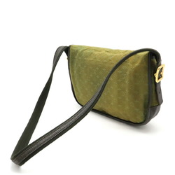 LOUIS VUITTON Louis Vuitton Monogram Shoulder Bag Belanger Canvas Leather TST Khaki Green M92673