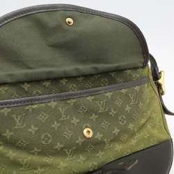 LOUIS VUITTON Louis Vuitton Monogram Shoulder Bag Belanger Canvas Leather TST Khaki Green M92673