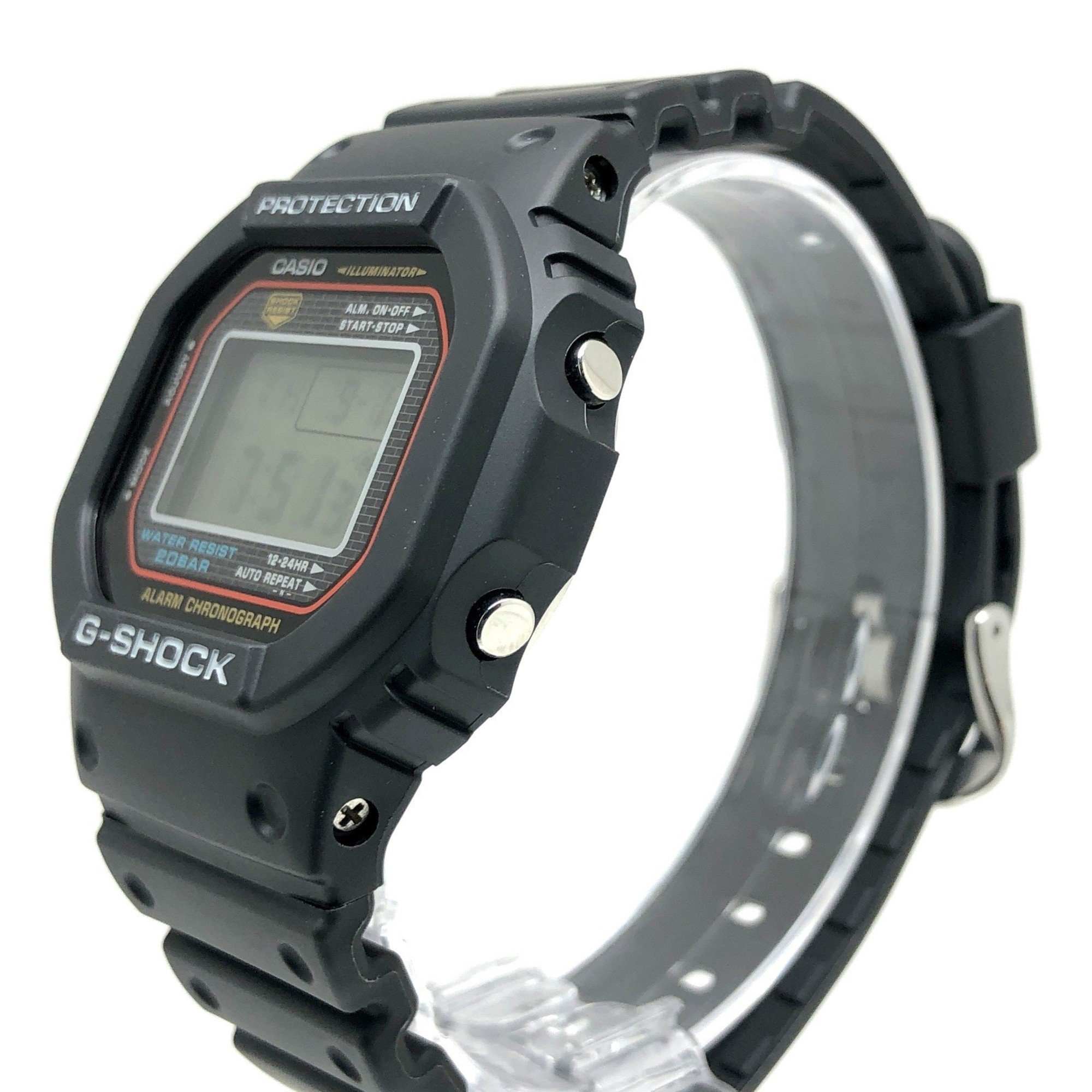 G-SHOCK CASIO Watch DW-5000-1 Reproduction of the first model DW-5000C Screw back EL backlight Released in March 2001 Mikunigaoka store ITH6JZ59SVXI