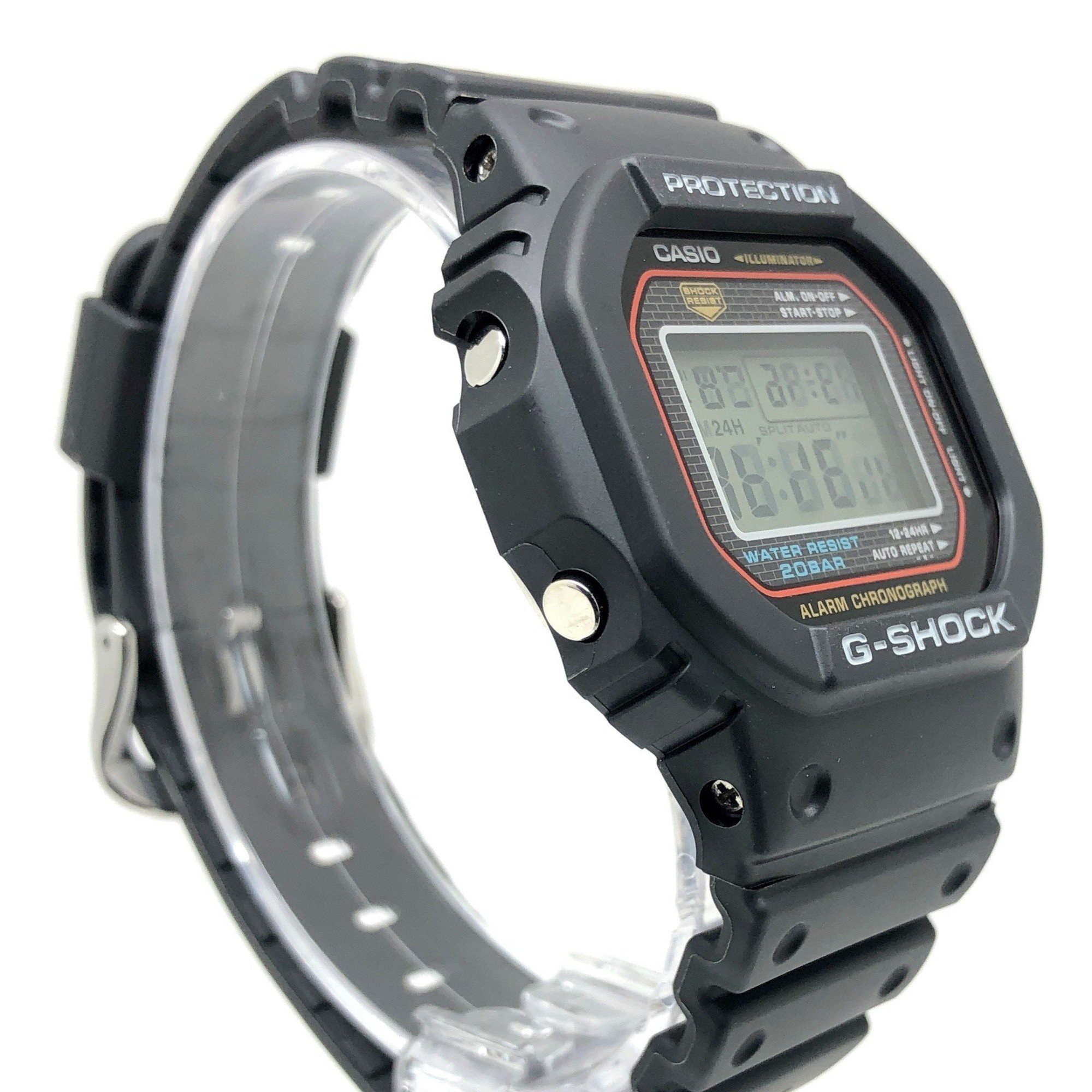 G-SHOCK CASIO Watch DW-5000-1 Reproduction of the first model DW-5000C Screw back EL backlight Released in March 2001 Mikunigaoka store ITH6JZ59SVXI