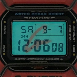 G-SHOCK CASIO Watch DW-5600ED-4 Red Speed Protector G Mark EL MADE IN KOREA Released in August 1996 Mikunigaoka Store ITH50478UHWQ