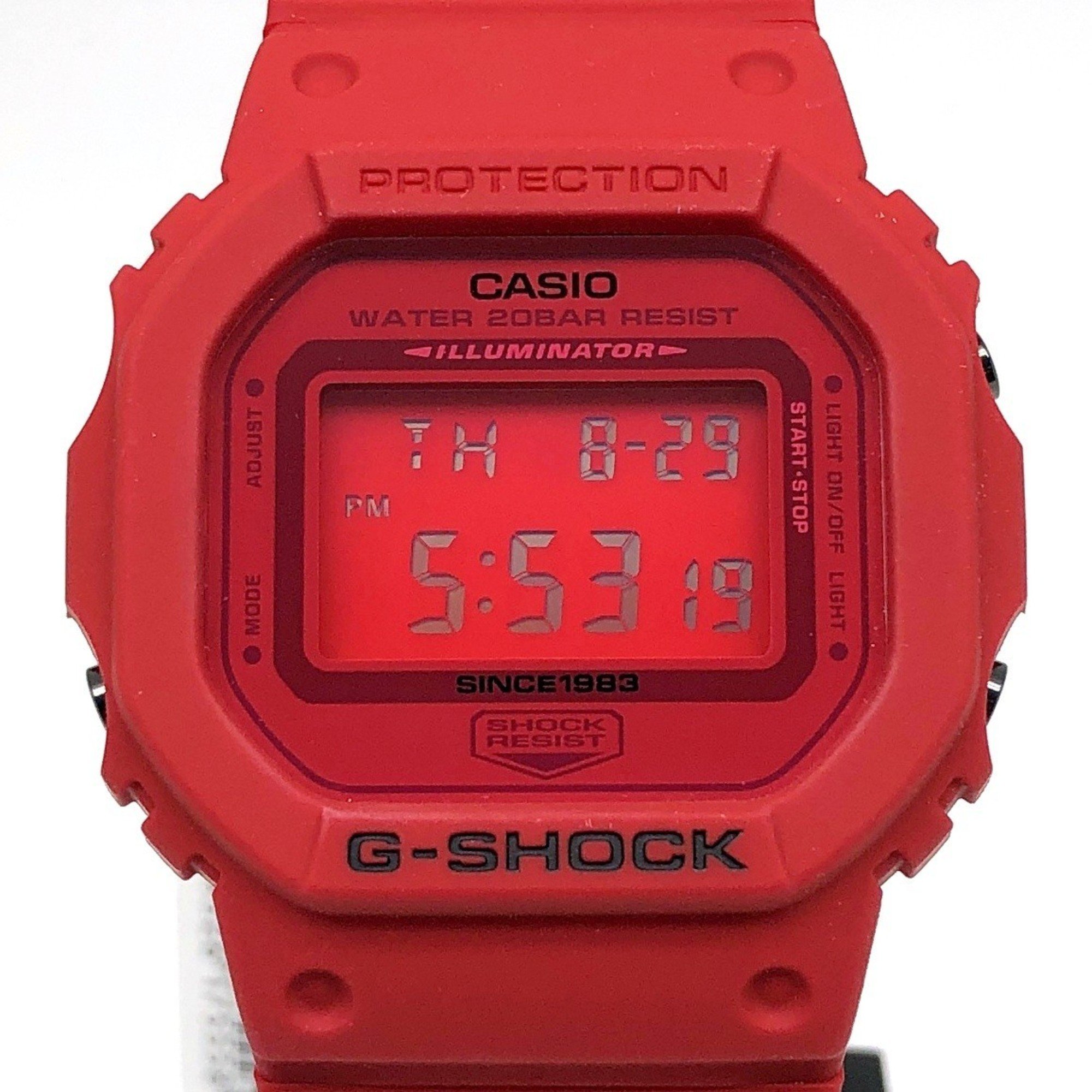 G-SHOCK CASIO DW-5635C-4 35th ANNIVERSARY RED OUT Anniversary Red Out Matte Paint Speed Model Released in January 2018 Mikunigaoka Store ITGN9S7UDD6O