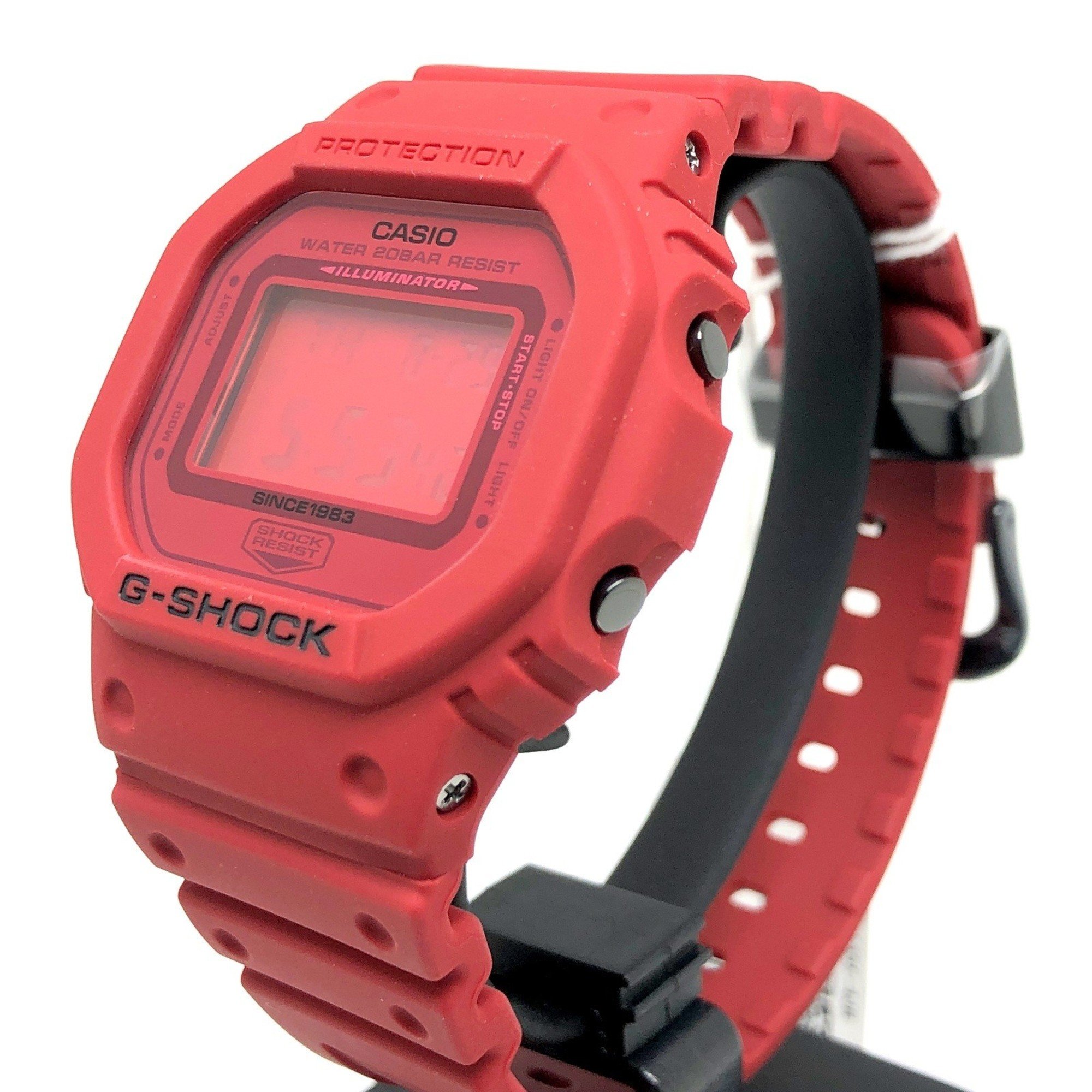 G-SHOCK CASIO DW-5635C-4 35th ANNIVERSARY RED OUT Anniversary Red Out Matte Paint Speed Model Released in January 2018 Mikunigaoka Store ITGN9S7UDD6O