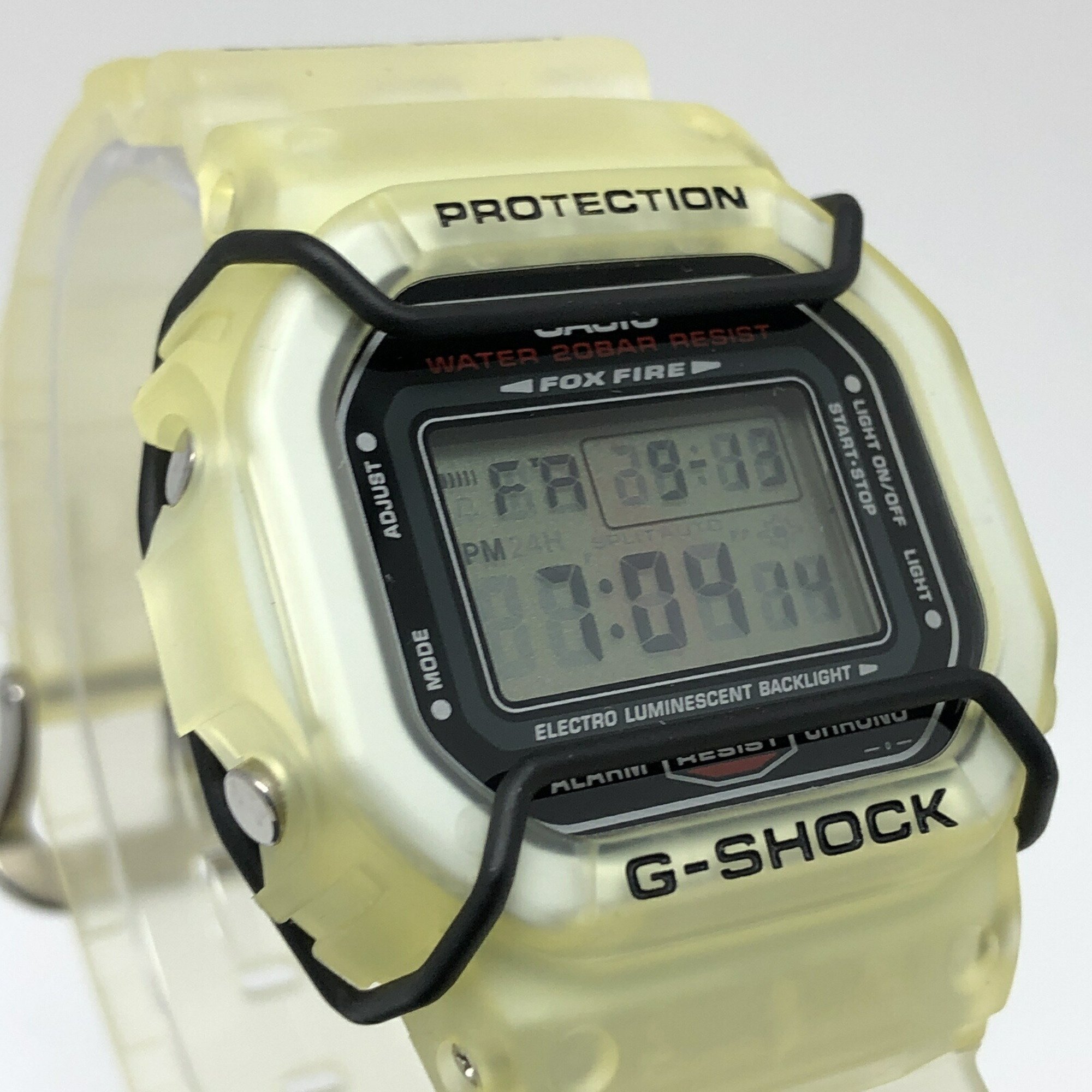 G-SHOCK CASIO Watch DW-5600VT-7T Fairy's Charm Pure White Skeleton Protector Fairy EL Backlight Released January 1999 Mikunigaoka Store IT030QXCT3HK