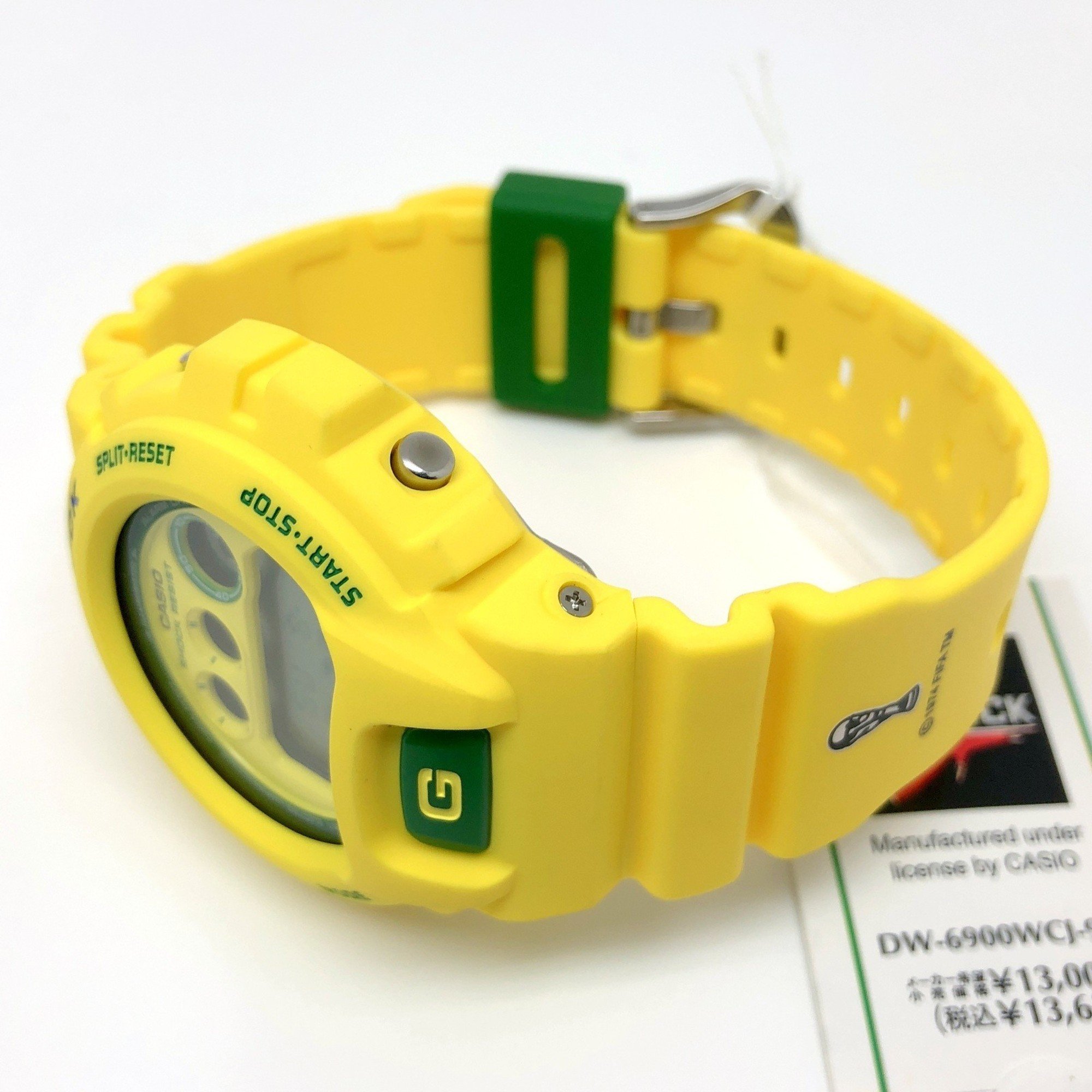 G-SHOCK CASIO Watch DW-6900WCJ-9 FIFA World Cup 2006 Germany Official Licensed Goleo EL Yellow x Green Released August 2005 Mikunigaoka Store IT08AOXH0GKO