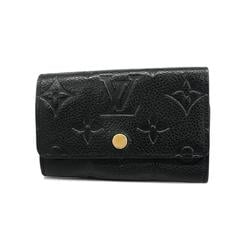 Louis Vuitton Key Case Monogram Empreinte Multicle 6 M64421 Noir Ladies