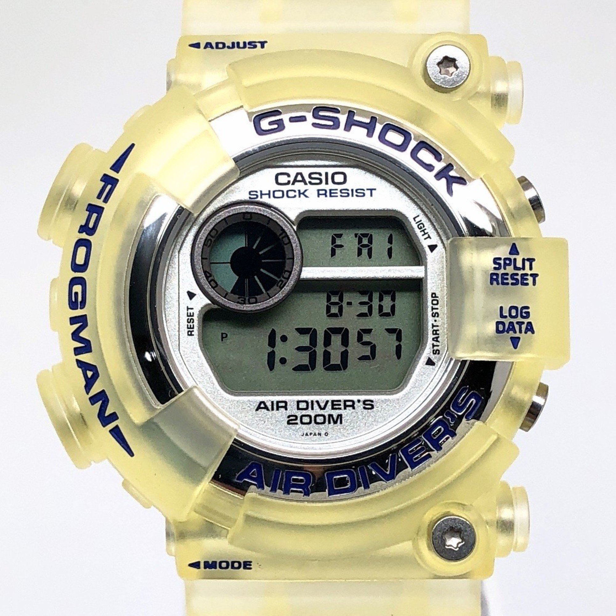 G-SHOCK CASIO Watch DW-8250WC-7BT FROGMAN First Generation WCCS White Skeleton Manta EL World Coral Reef Conservation Society Mikunigaoka Store ITVSS0BCO74G