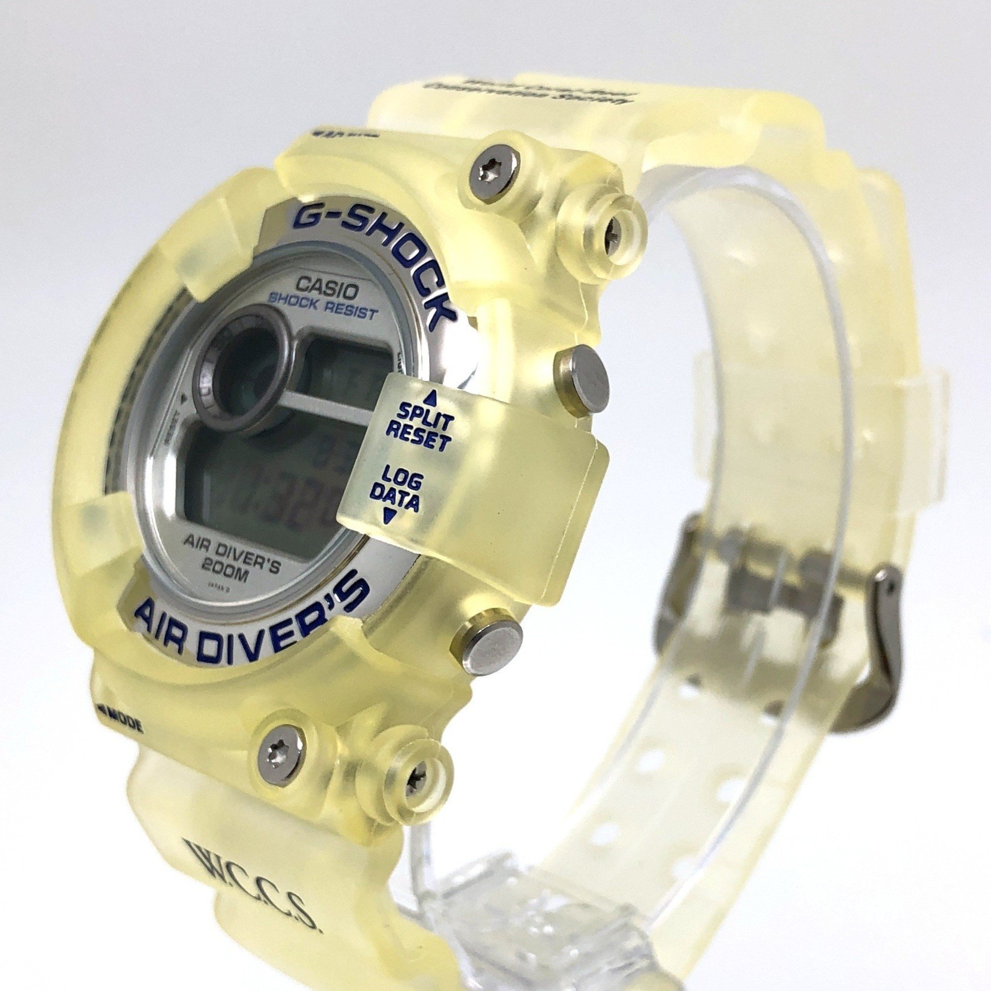 G-SHOCK CASIO Watch DW-8250WC-7BT FROGMAN First Generation WCCS White Skeleton Manta EL World Coral Reef Conservation Society Mikunigaoka Store ITVSS0BCO74G