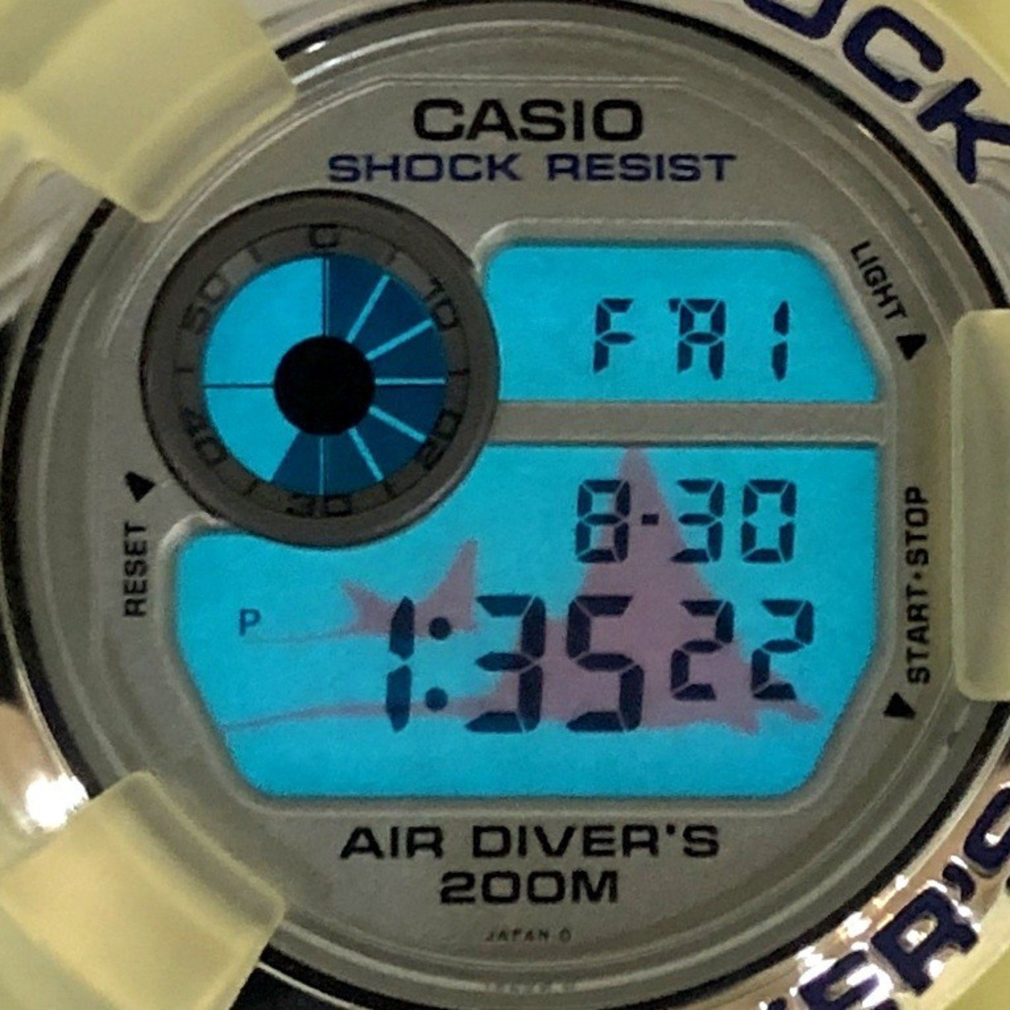 G-SHOCK CASIO Watch DW-8250WC-7BT FROGMAN First Generation WCCS White Skeleton Manta EL World Coral Reef Conservation Society Mikunigaoka Store ITVSS0BCO74G