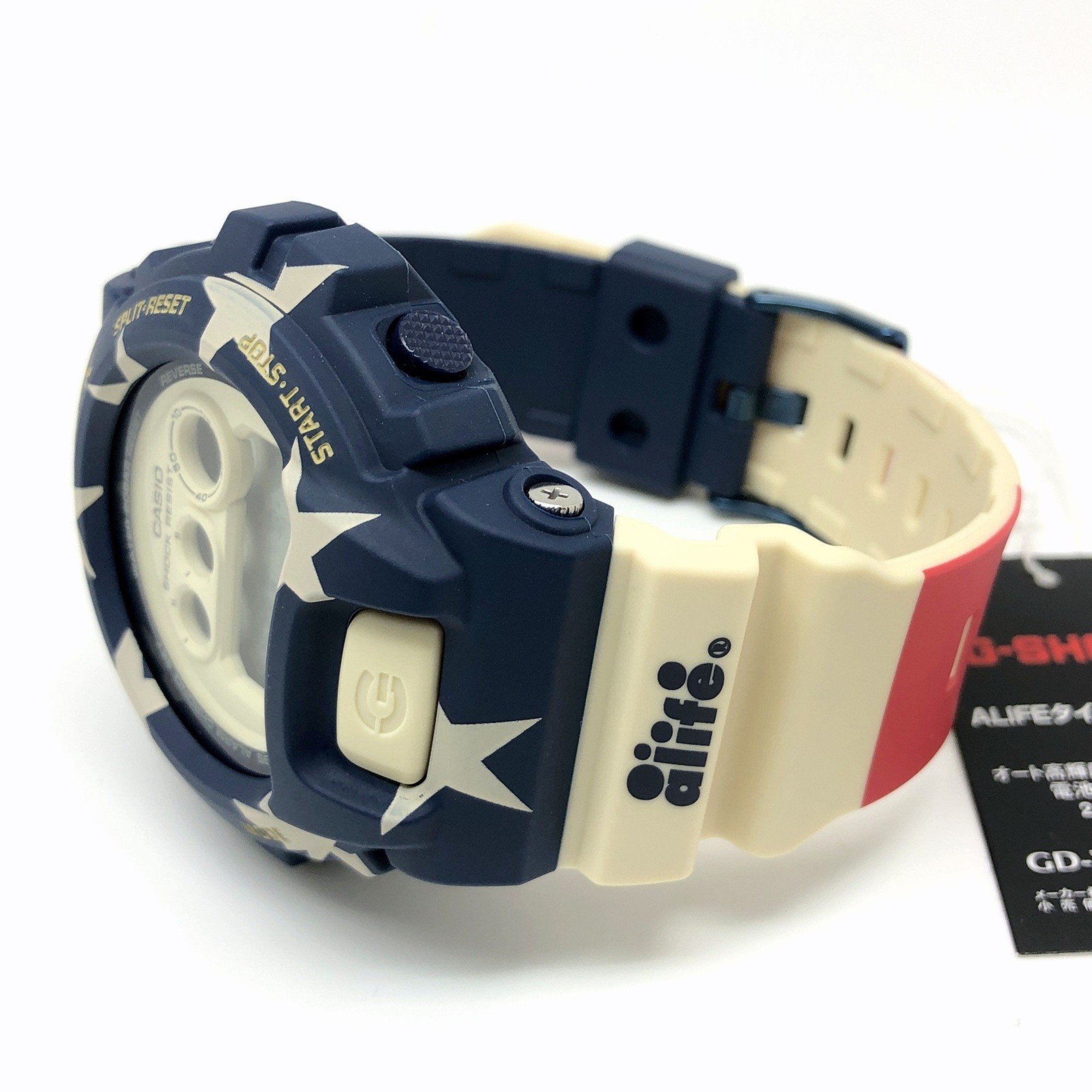 G-SHOCK CASIO Watch GD-X6900AL-2 ALIFE Stars and Stripes A-Life Tie-up Model High Brightness LED Light American Mikunigaoka Store ITUJ435AHJCO