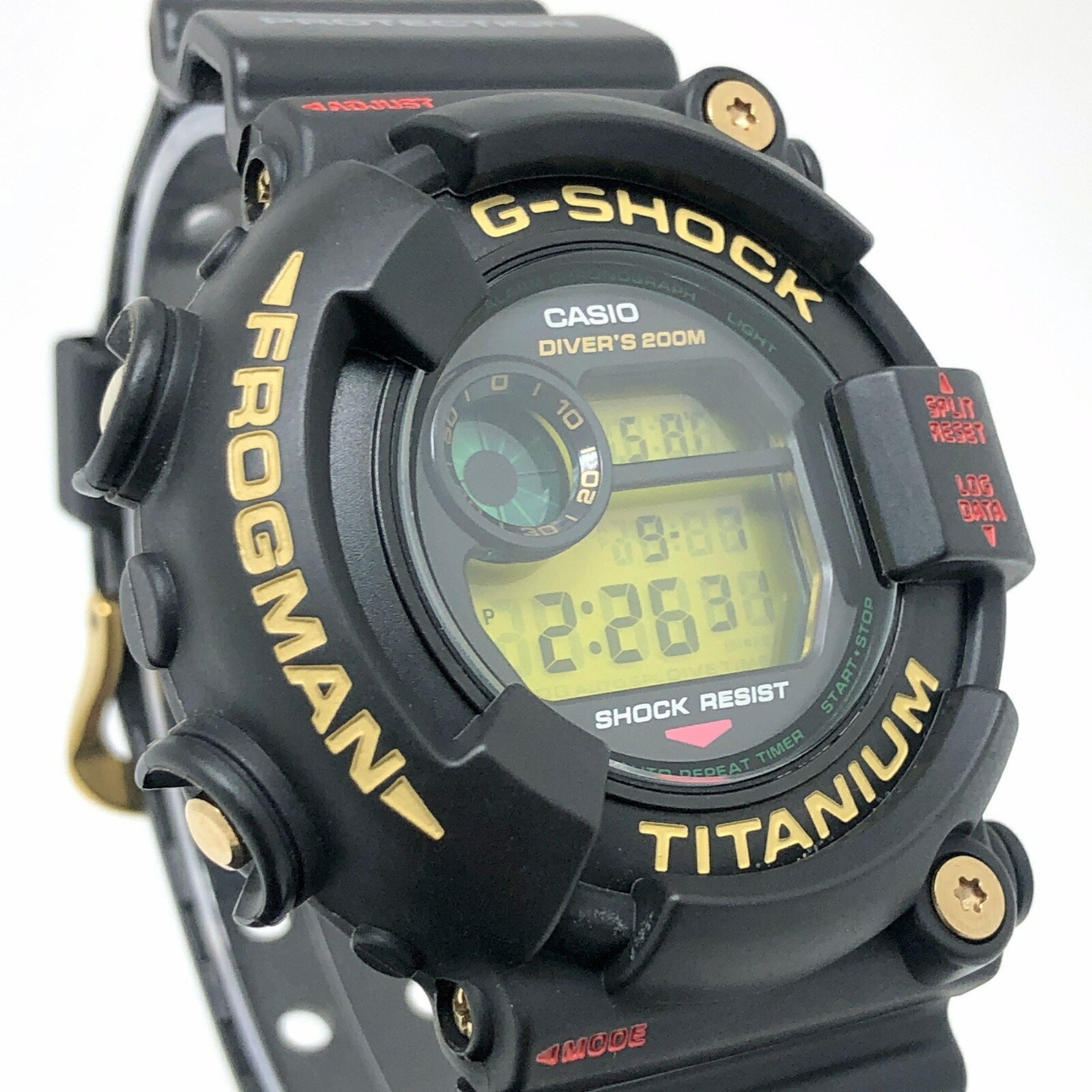 G-SHOCK CASIO Watch DW-8201NT-1 7th FROGMAN Anniversary Model First Color Titanium Case Released November 2000 Mikunigaoka Store IT3RQCMC7V9W