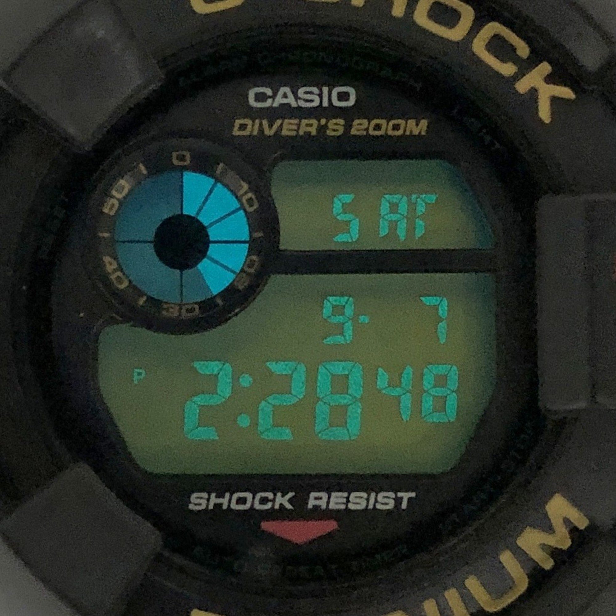 G-SHOCK CASIO Watch DW-8201NT-1 7th FROGMAN Anniversary Model First Color Titanium Case Released November 2000 Mikunigaoka Store IT3RQCMC7V9W