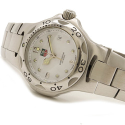 TAG Heuer Kirium Date White Dial Stainless Steel Ladies Quartz Watch WL1310