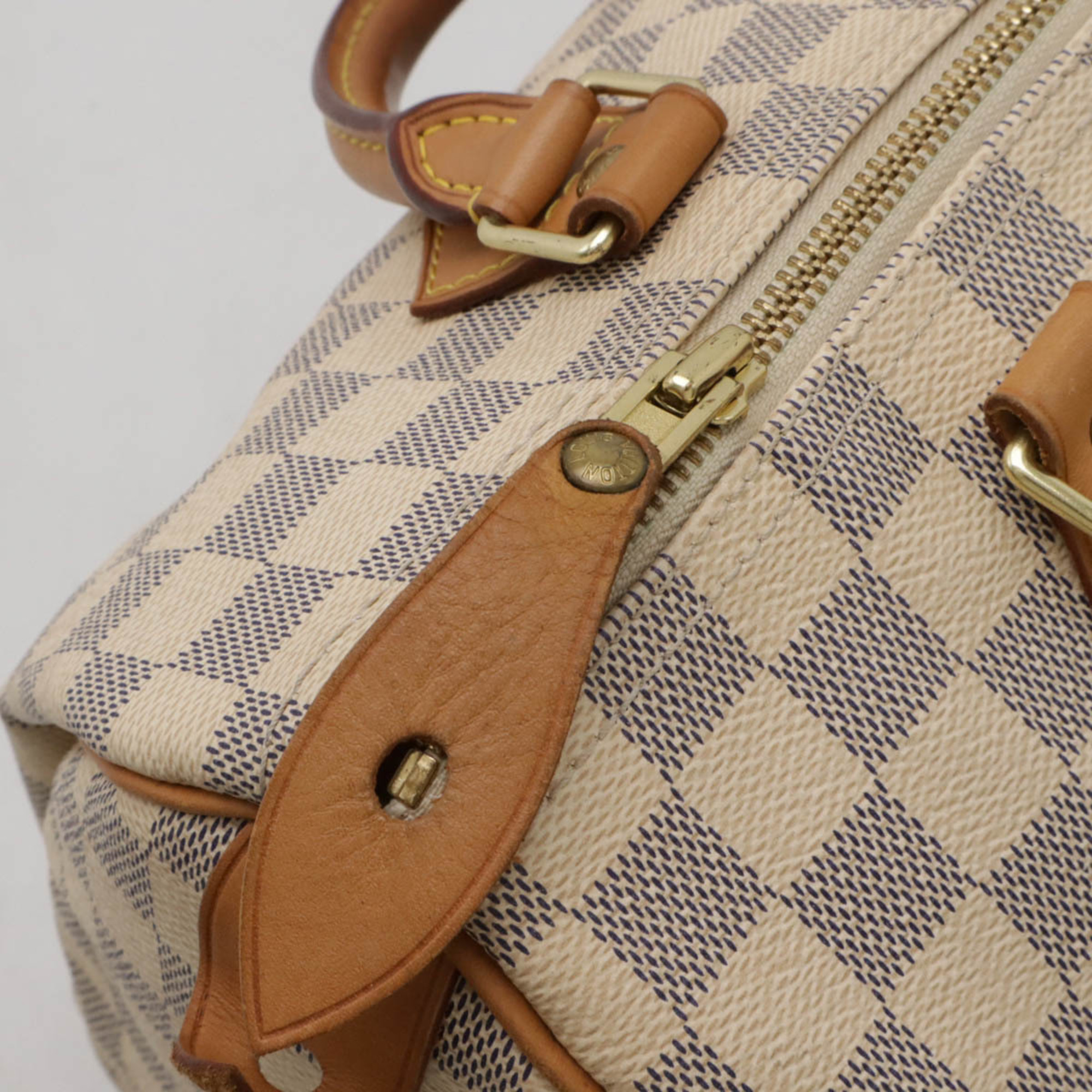 LOUIS VUITTON Damier Azur Speedy 30 Handbag Boston Bag N41533