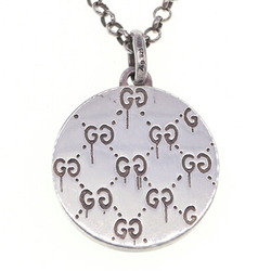 Gucci Necklace Ghost 459359 SV Sterling Silver 925 Pendant REAL Women's Men's GUCCI