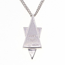 Gucci Necklace Star of David SV Sterling Silver 925 Pendant Choker Women Men GUCCI