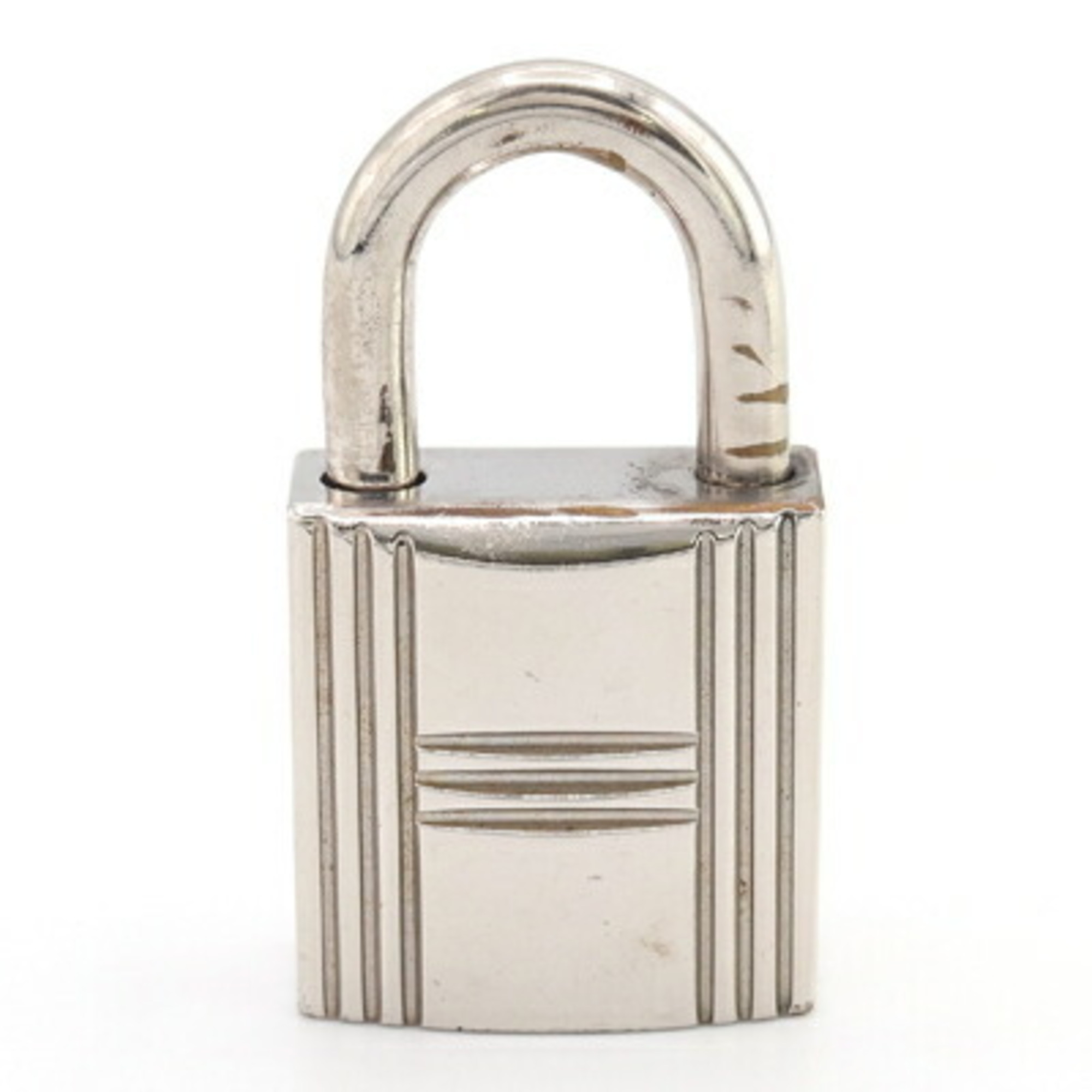 Hermes Padlock Silver Metal for Men and Women HERMES