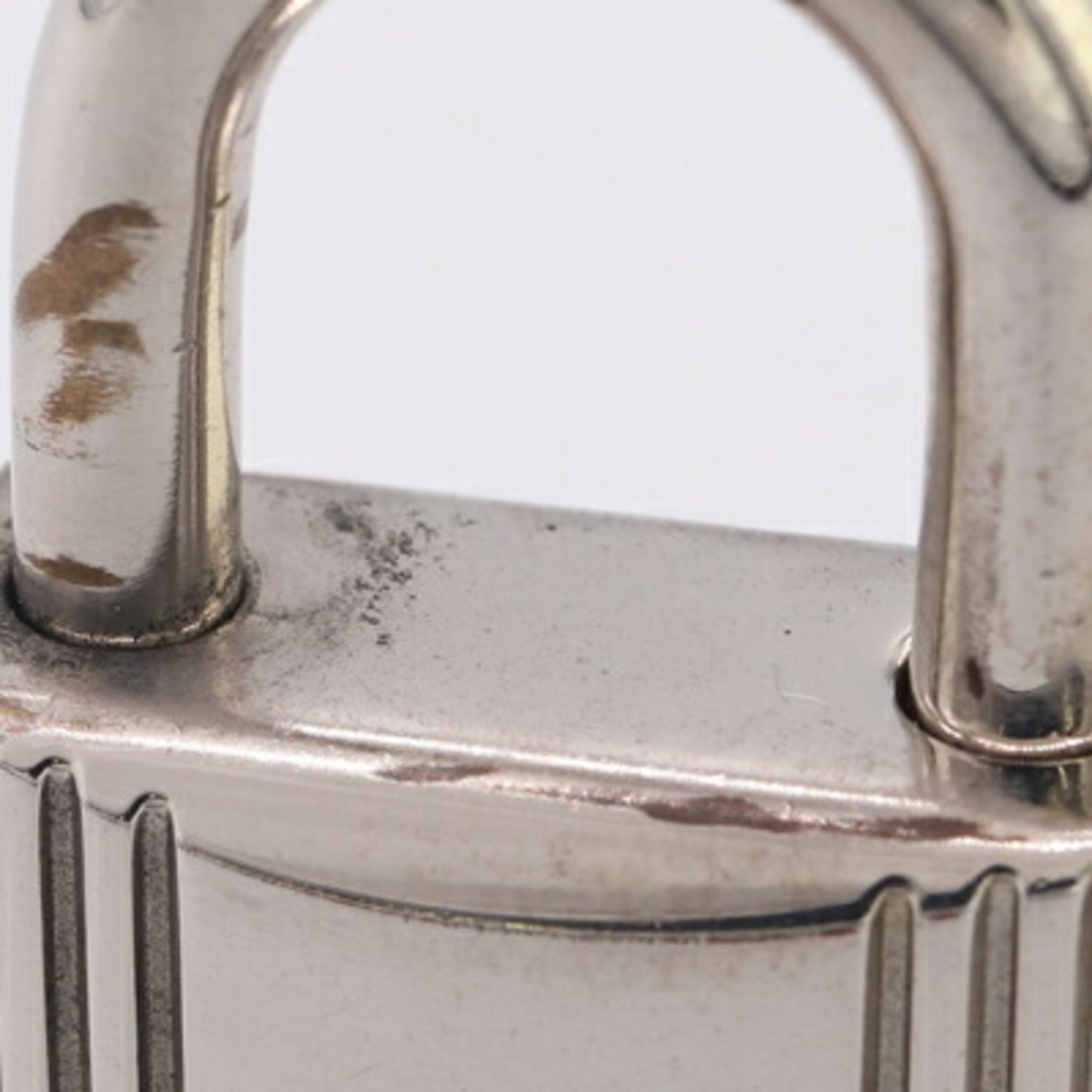 Hermes Padlock Silver Metal for Men and Women HERMES