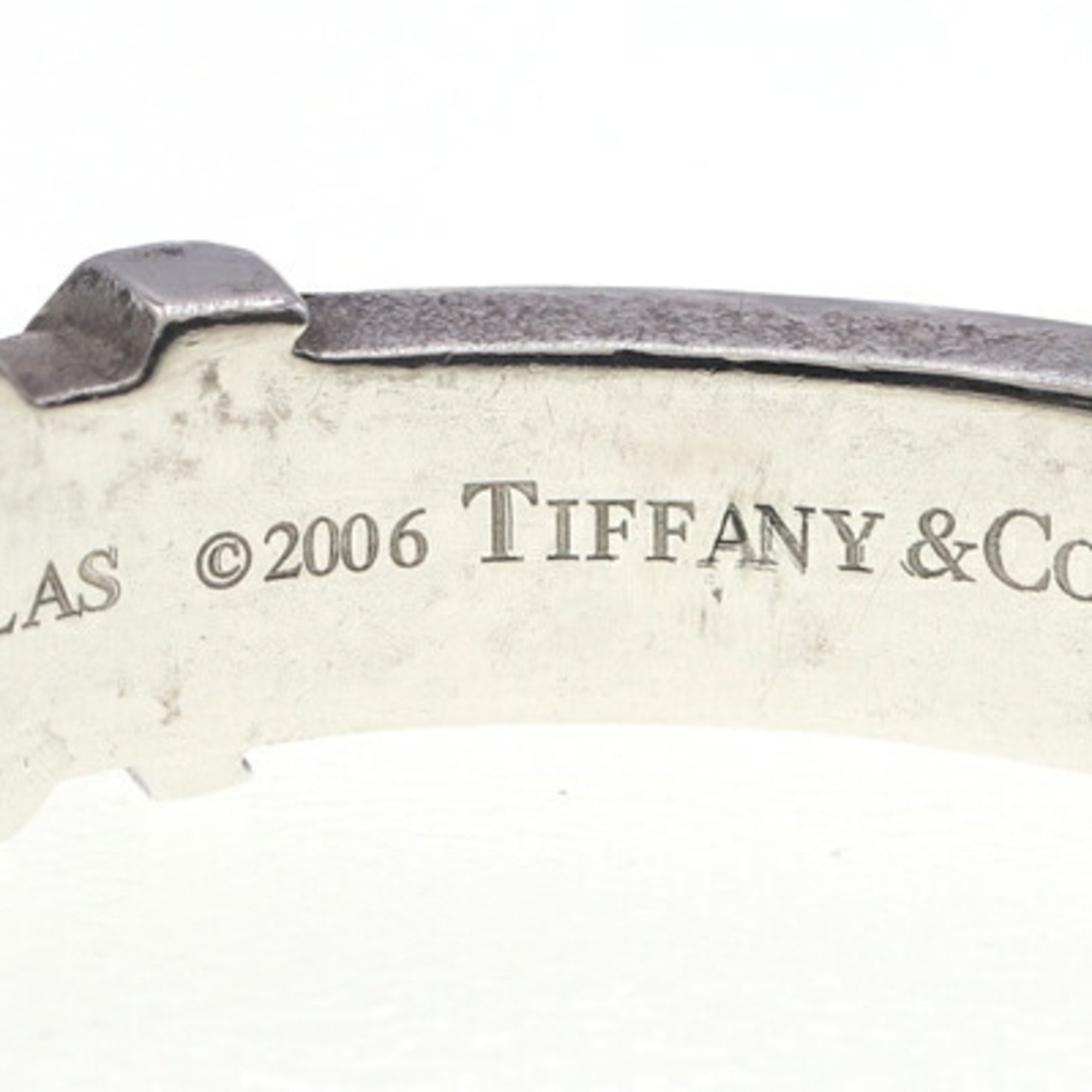 Tiffany Ring Atlas Size 19 SV Sterling Silver 925 2006 Limited Edition Men's TIFFANY&CO