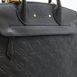 LOUIS VUITTON Louis Vuitton Monogram Empreinte Pont Neuf MM Handbag Shoulder Bag Leather Noir Black M41748